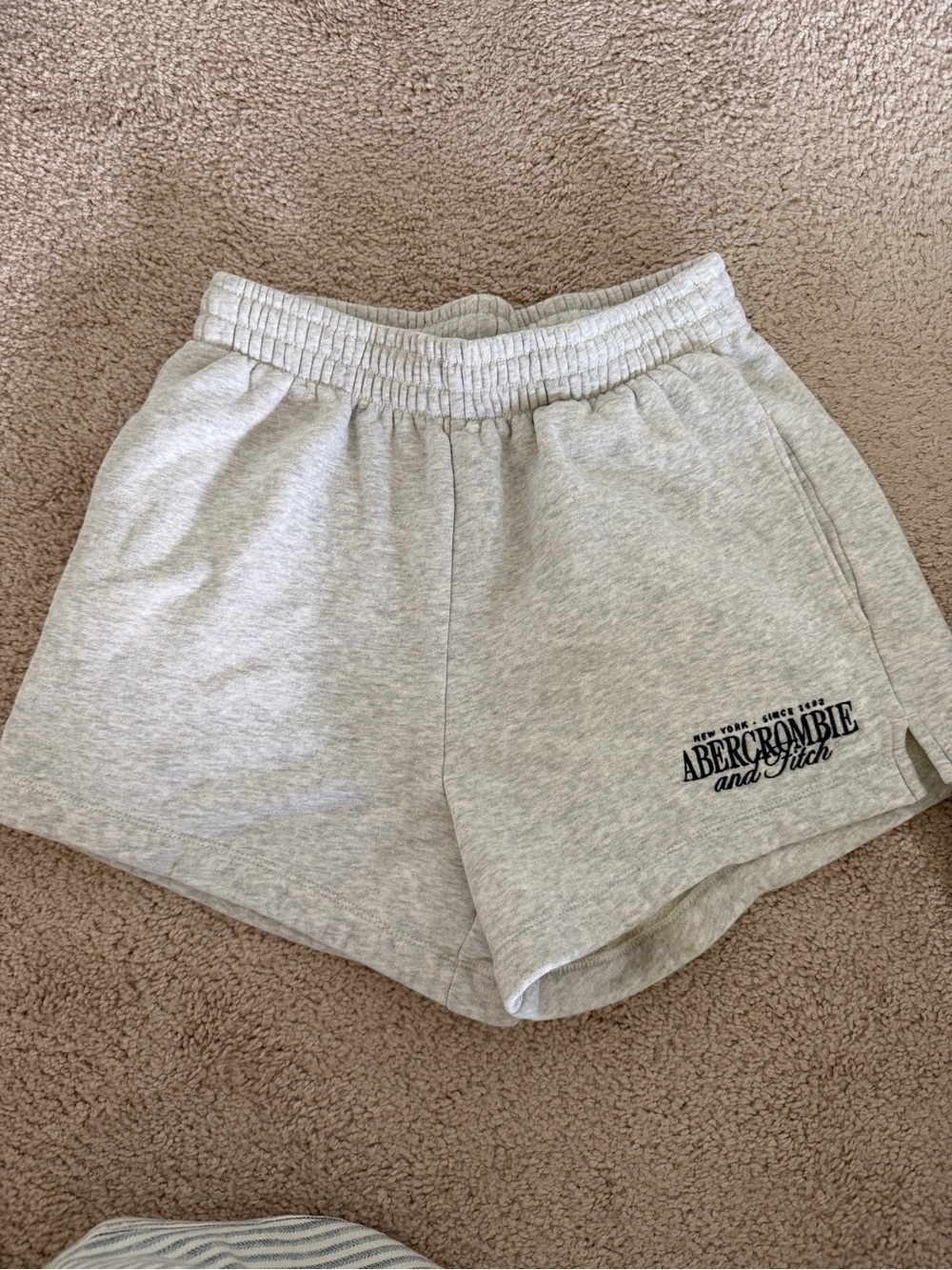 Abercrombie & Fitch Gray Women's Athletic Lounge Shorts